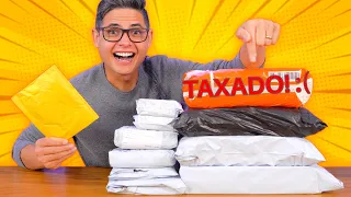 RECEBI VÁRIOS PRODUTOS DA CHINA! SERA QUE TEVE TAXA? SUPER UNBOXING