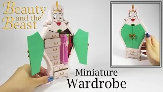 Miniature DIY: Beauty and the Beast Wardrobe