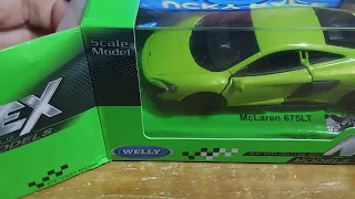 Unboxing Welly Mclaren 675LT