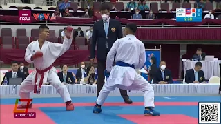 Male Individual Kumite -60kg Semi Finals: Cambodia vs Indonesia | SEA Games 2022 Karate