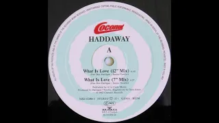 HADDAWAY - What Is Love [12" Mix]