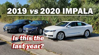 IS 2020 THE LAST YEAR FOR THE IMPALA?! Here is what's new 2019 IMPALA vs 2020 IMPALA - 5 DIFFERENCES