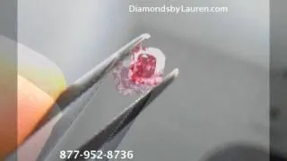 .27ct Loose Natural Red Radiant Cut Diamond