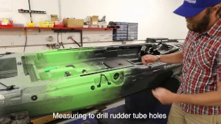 Wilderness Systems | Installing Rudder Tubes for Helix PD Hand Control