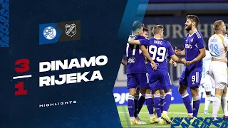 DINAMO HIGHLIGHTS | GNK Dinamo 3:1 HNK Rijeka | Golovi Lauritsena, Špikića i Oršića za novu pobjedu