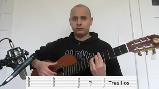 Flamenco Lesson - Level 4 Tresillos mit Anschlagmuster