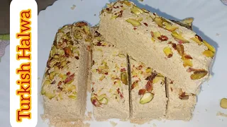 Turkish Halwa | Easy and Tasty Halwa | Tahini Halwa recipe Kitchen with Umme Ibrahim