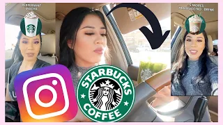 LETTING THE STARBUCKS FILTER CHOOSE MY DRINKS FOR A WEEK!!! **OMG**