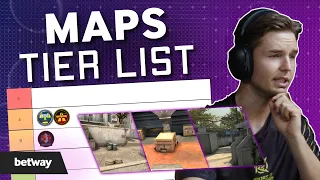 NIP Dev1ce's BEST CS:GO MAPS Tier List