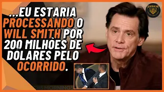 JIM CARREY TEM ALGO PRA FALAR SOBRE O TAPA DO WILL SMITH NO CHRIS ROCK NO OSCAR | LEGENDADO