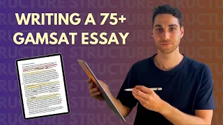 Edit a GAMSAT essay with me! Live Section 2 breakdown.