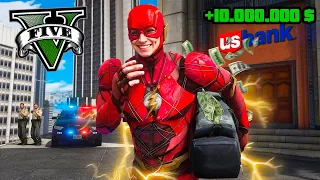 DE SUPERHEROES a LADRONES en GTA5!