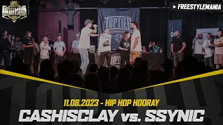 CASHISCLAY vs SSYNIC - Halbfinale 2/2, Freestyle Battle Turnier - HIP HOP HOORAY, 11.08.23