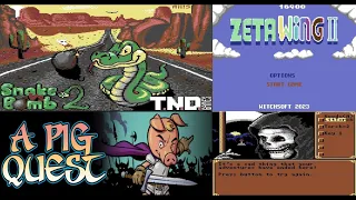 New C64 Games & Demos 2023