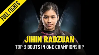 Jihin Radzuan’s Top 3 Bouts | ONE Full Fights