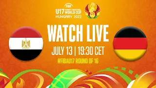 Full Basketball Game | Egypt v Germany | FIBA U17 Women's Basketball World Cup 2022