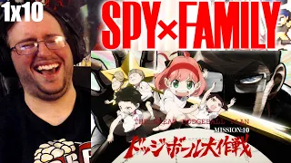 Gor's "SPY x FAMILY" Season 1 Episode 10 The Great Dodgeball Plan REACTION (Amazing!)