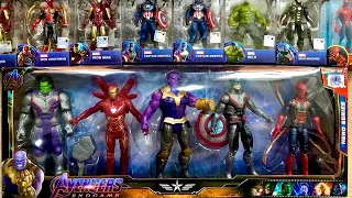 6 Minutes Satisfying With Unboxing Superhero Avengers Set 13 Pieces | ASMR | Hulk, Iron-Man, Thanos