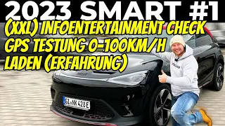 2023 SMART#1 - NEUESTES SOFTWARE UPDATE im CHECK - GPS TESTUNG 0-100km/h - LADEN mit CCS | EFIEBER