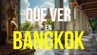 Los secretos mejor guardados de BANGKOK: La Ciudad de los Templos, Mercados y Rascacielos. 🇹🇭