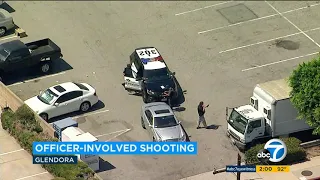 Police shooting in Glendora leaves 1 hospitalized in unknown condition | ABC7