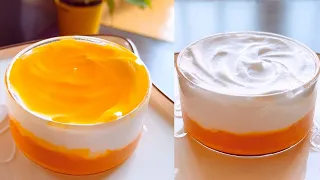 Mango Dessert Recipe | Mango Cream | Easy NO BAKE Recipe Easy and Yummy