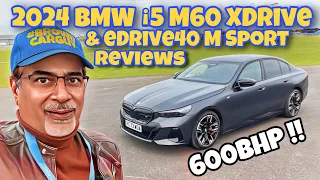 REVIEW: 2024 BMW i5 M60 xDrive & eDrive40 M Sport Pro