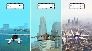 Evolution of PLANES in GTA Games! 2001-2019