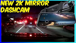 Pelsee P10 Mirror Dashcam - Unboxing - Installation - Footage Day & Night