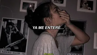 Reik - Ya Me Enteré (letra)