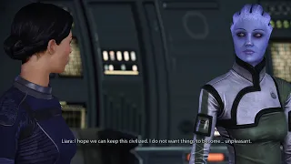 Mass Effect Legendary Edition: Asking Ash & Liara For Threesome