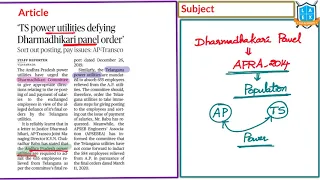 Telugu (3-4-2020) Current Affairs The Hindu News Analysis | Mana Laex Mana Kosam