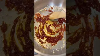 I tried Gochujang Garlic Pasta!!!!