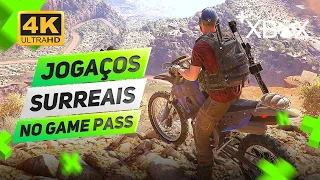 ISSO É SURREAL! JOGOS ADICIONADOS no GAME PASS que estão um ABSURDO GRÁFICO no seu XBOX e PC!