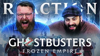 GHOSTBUSTER: FROZEN EMPIRE - Official Trailer REACTION!!