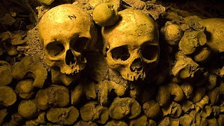 Paris Catacombs Found BONES and Secret Room
