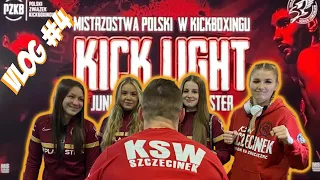 Mistrzostwa Polski Kickboxingu kick light juniorów i seniorów // KOci Vlog #4 #PZKB