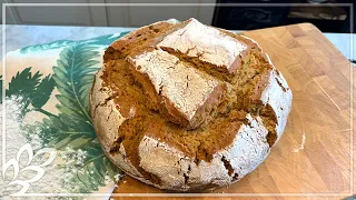 Blitz Brot Backen ohne Hefe - so schnell fertig