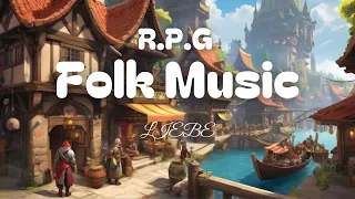 Folk music / relaxing music, studying music, reading music