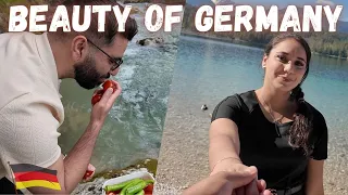 Karahi In The Wilderness of South Germany  | کرایی در جنگل المان | Hila & Massi Vlog 50