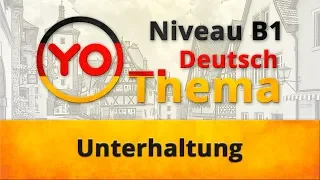 Thema "Unterhaltung. Kino oder Fernsehen? (B1) /"Развлечения: кино или телевидение?"