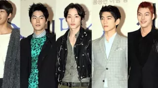 F5 - 5 Models (Sung Joon, Kim Young Kwang, Lee Soo Hyuk, Kim Woo Bin & Hong Jong Hyun)