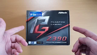 Unbox, Presentación y Detalles Técnicos Motherboard ASRock Z390 Phantom Gaming ITX/AC