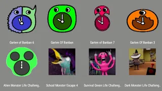 Garten Of Banban 6 3 1,Garten Of Banban 7 Mobile,Alien Monster Life 7,School Monster,Dark Monster