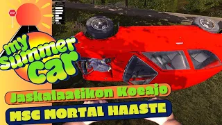 Jaskalaatikon Koeajo | My Summer Car Mortal Haaste Osa 7