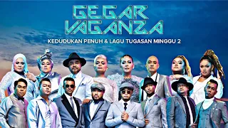 Kedudukan Markah & Lagu Tugasan Minggu 2 | Gegar Vaganza 9 (2022)