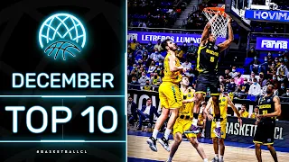 Top 10 PLAYS | December | Basketball Champions League 2021-22