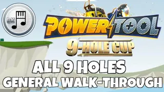 Power Tool 9-Hole Cup Walkthrough | All Holes 1-9 | Golf Clash Tips & Guide