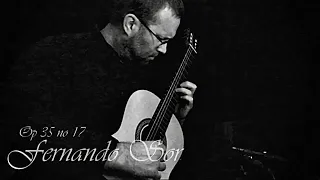 Op 35 No 17. Fernando Sor. Classical guitar played by: Tobias Nilsson.