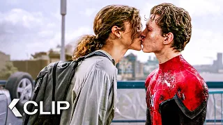 MJ And Peter Parker Kiss Scene - SPIDER-MAN: Far From Home (2019)